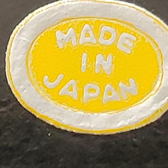 Rare MCM Apco Japan Melamine Lacquered Lattice Open Fruit Bowls Signed Set of 4 - Picture 6 of 11